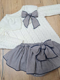 Braguita falda vichy Catalina. 34,95€