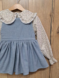 Blusa flores Catalina. 39,95€ combinada con Ranita Skay 54,95€