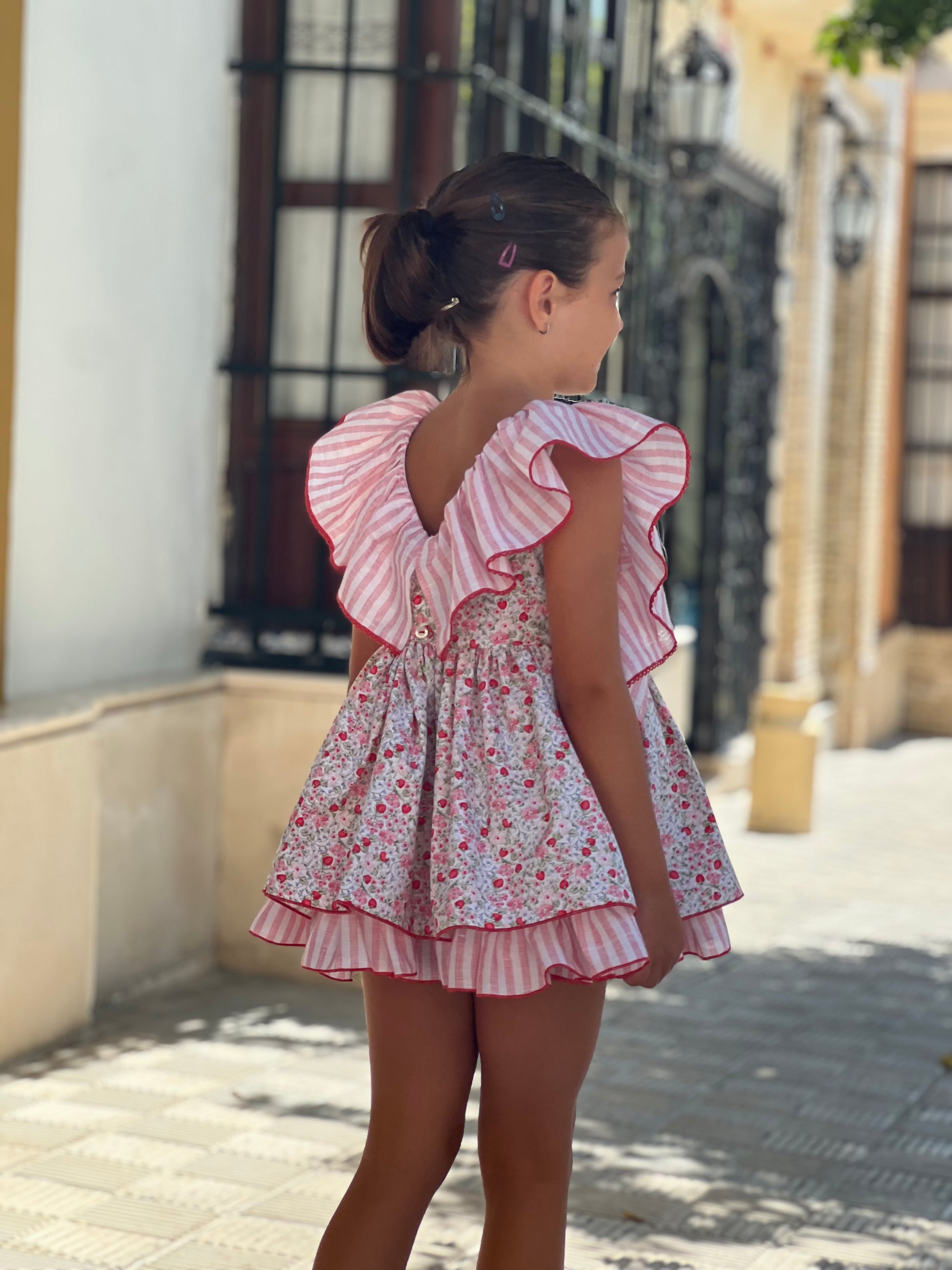 Espalda vestido Piccolo niña