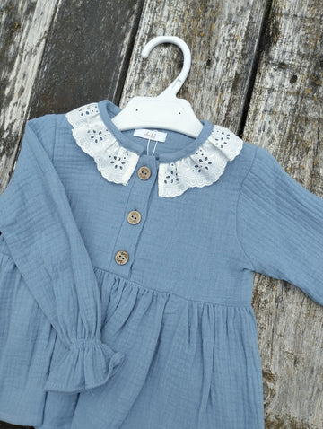 Blusa azul Jazmín