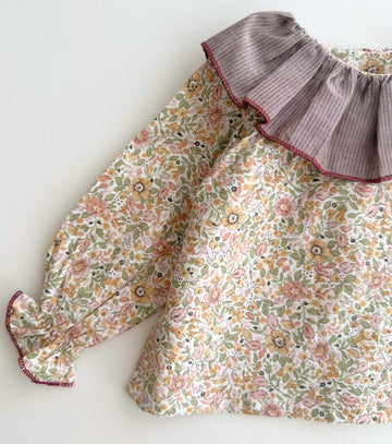 Blusa volantes Savia
