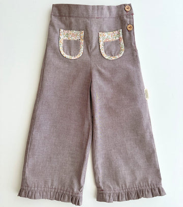 Pantalón volantes Savia