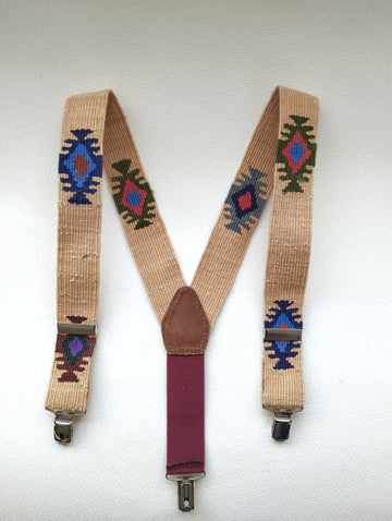 Tirante Naif beige tostado