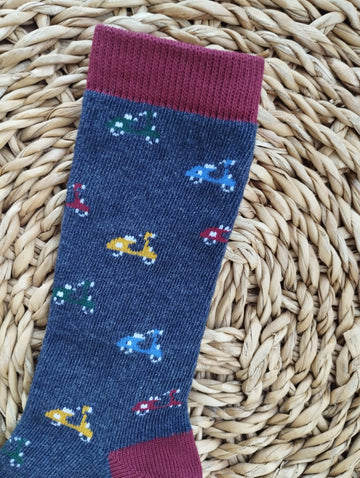 Calcetín Vespa Azul marino