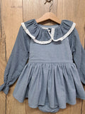 Blusa vichy Catalina 42,95€, combinada con ranita Skay 54,95€