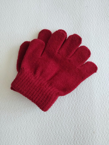 Guantes Burdeos