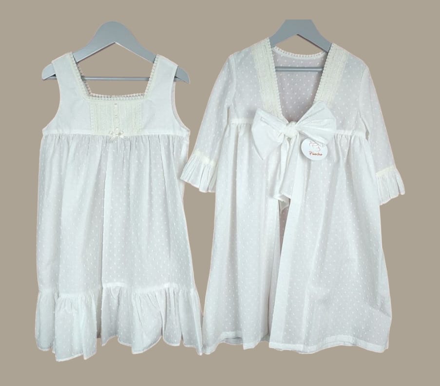Conjunto bata y camisón
