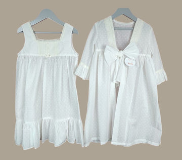 Conjunto bata y camisón