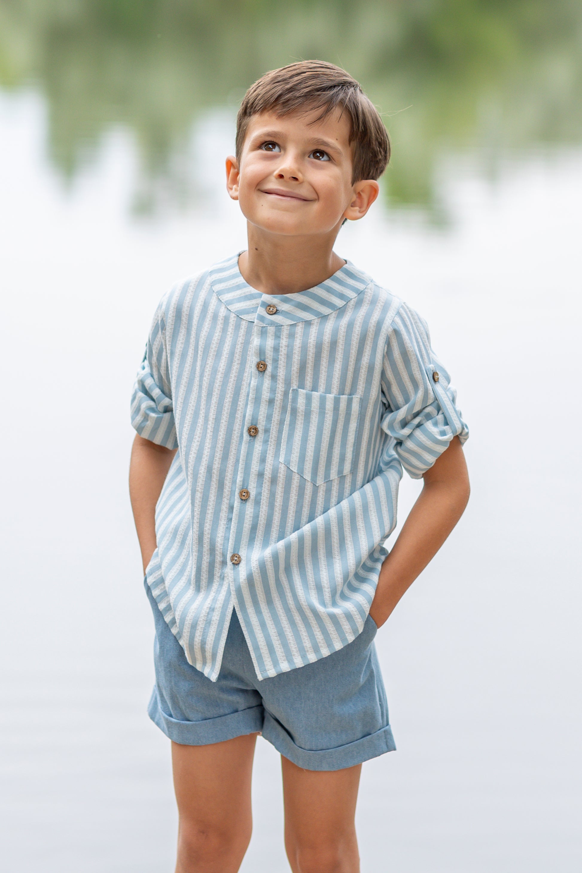 Conjunto coordinado niño colección flores Azahar