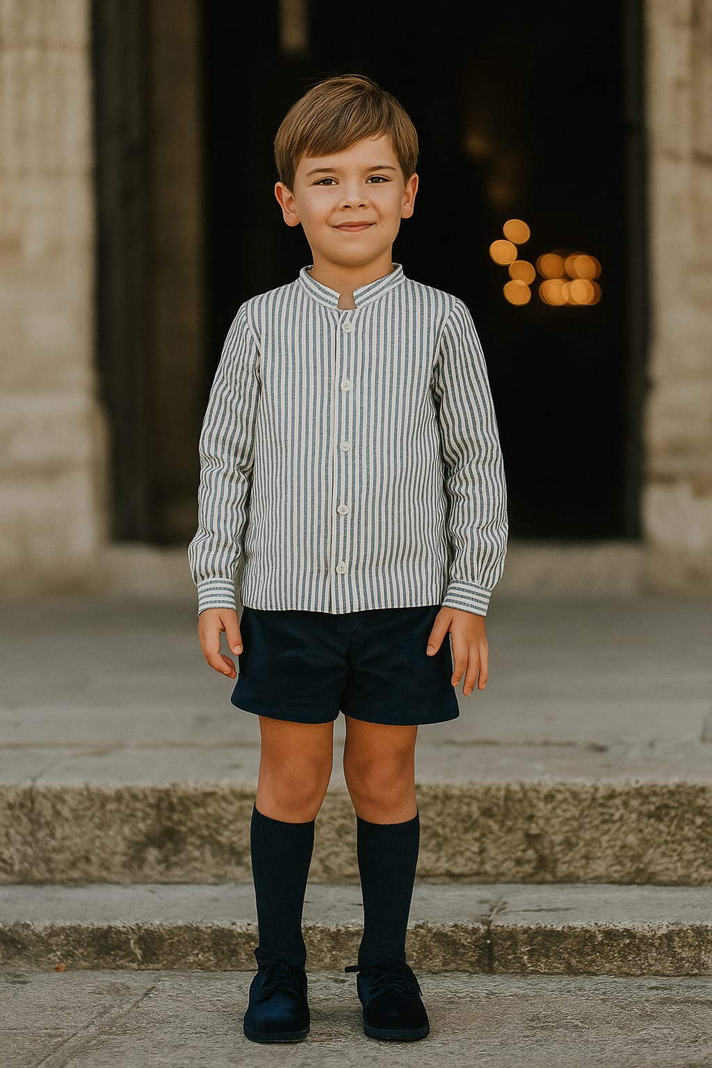 Pantalón corto "Noche"