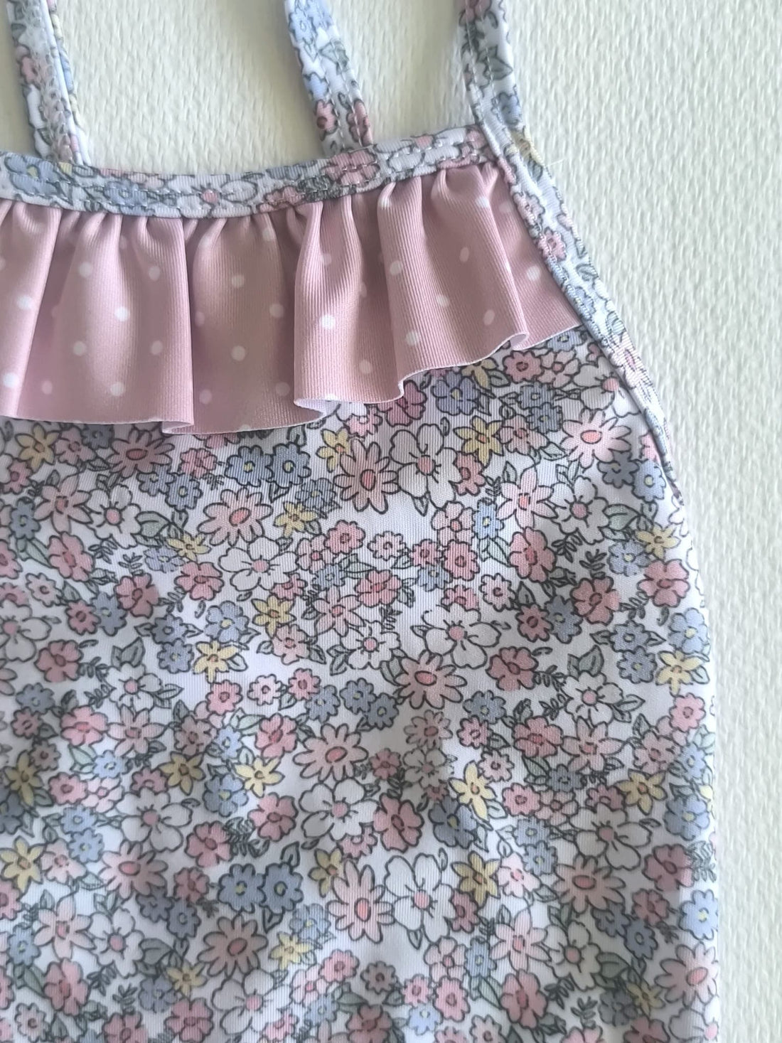 Culetín Liberty Rosa Empolvado para Niña