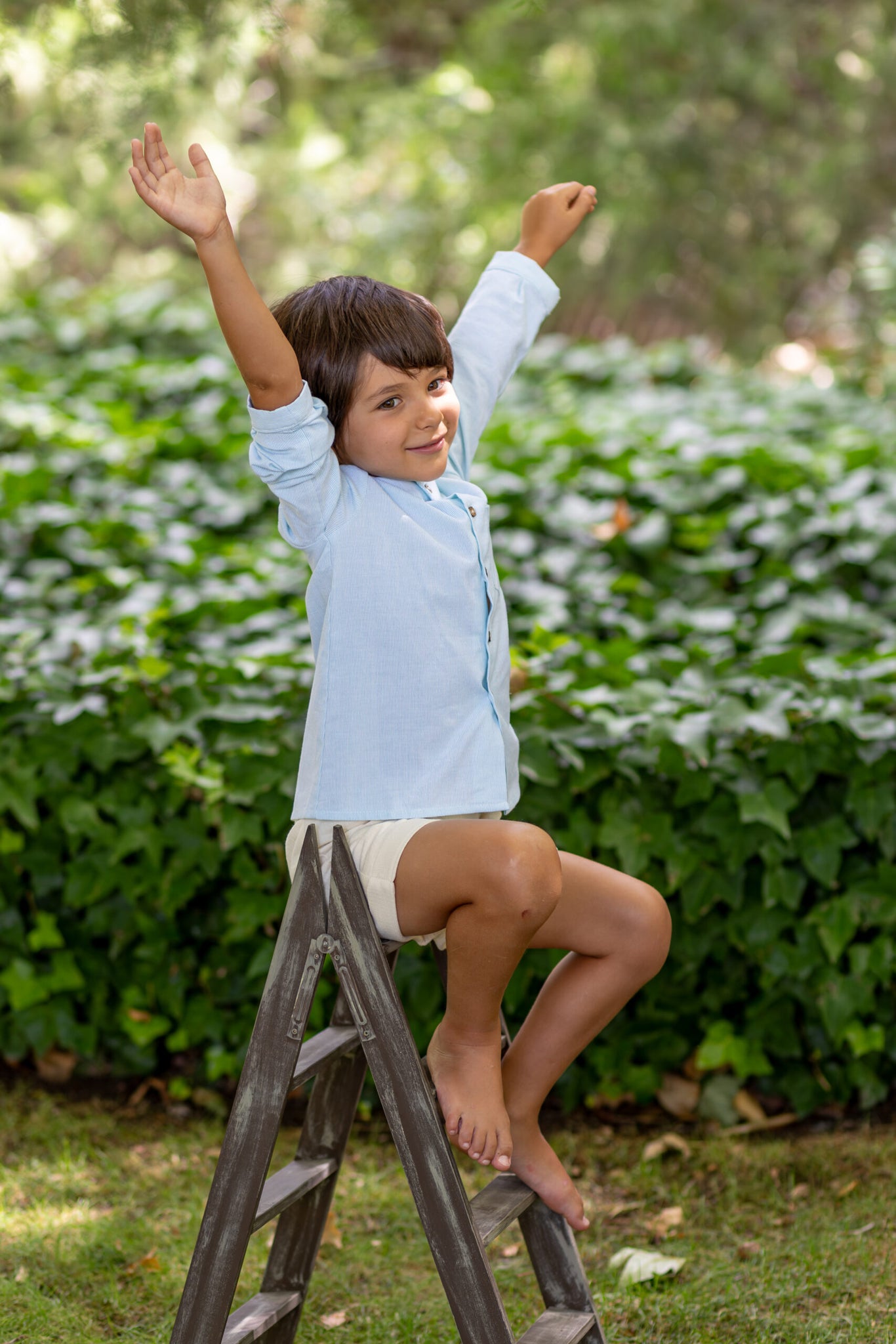 short cream unisex de boetiekids