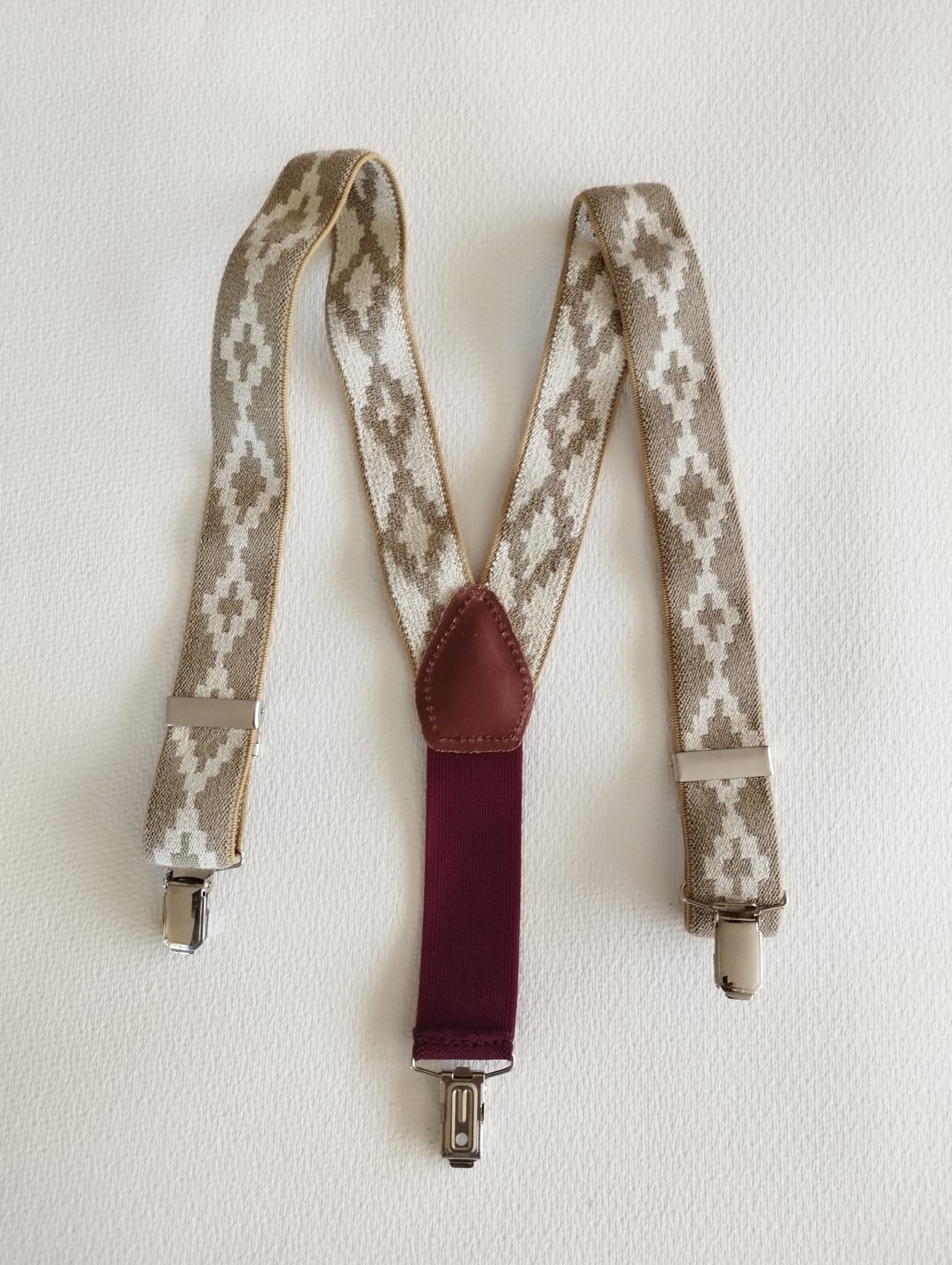 Tirante Naif elástico beige