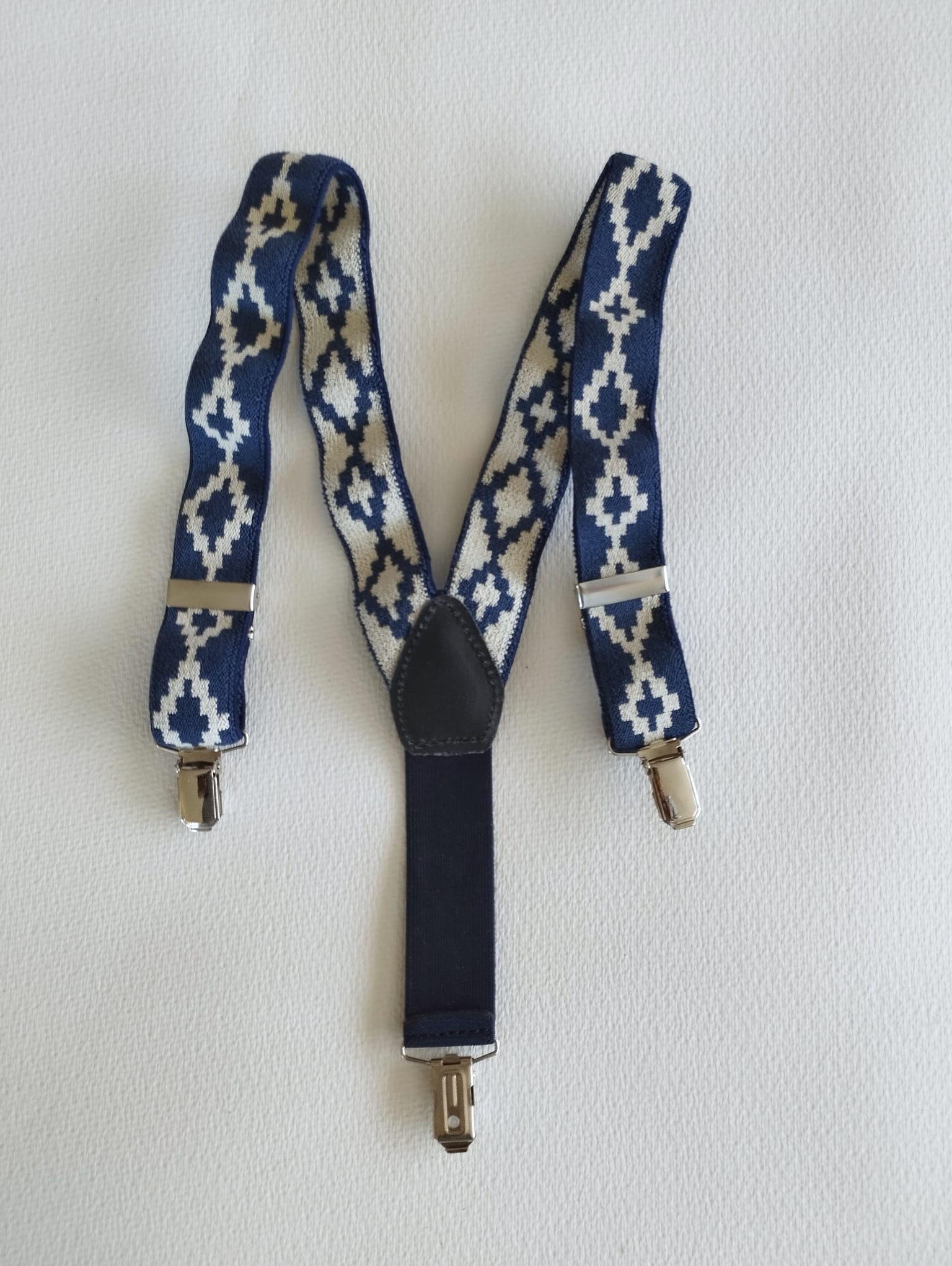 Tirante Naif elástico azul marino